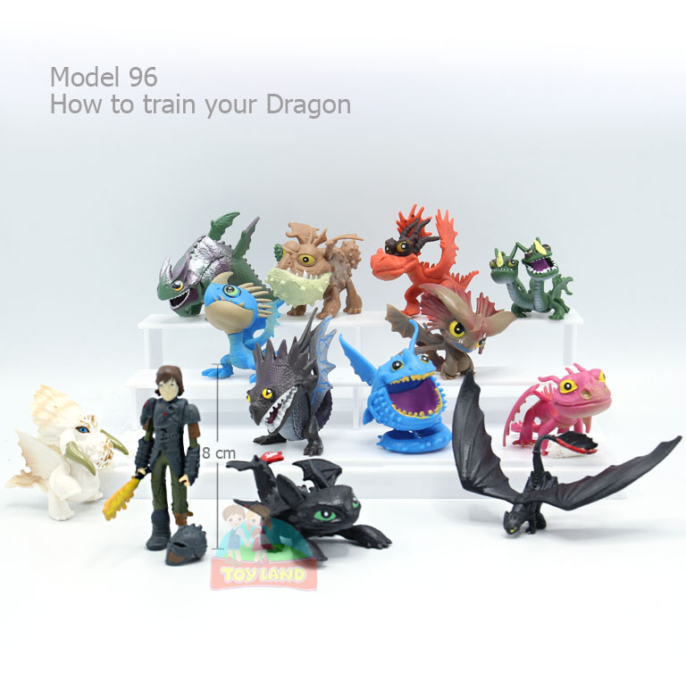 Action Figure Set - Model 96 : How to train your dragon